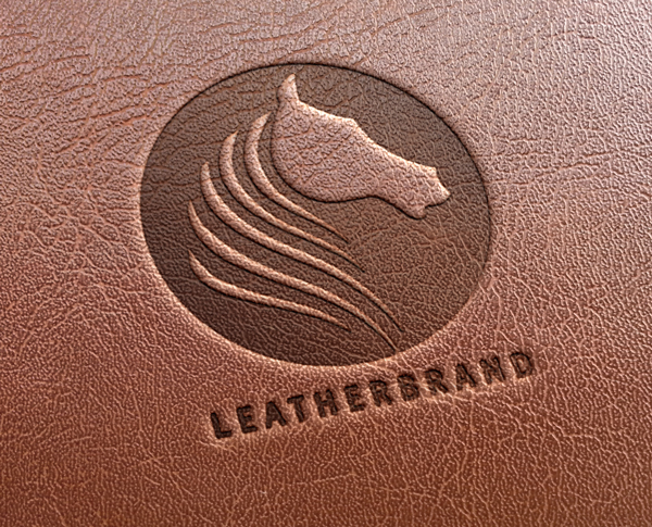 Leatherbrand-Logo-Design Leatherbrand Σχεδίαση Λογοτύπου